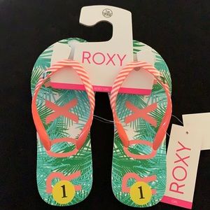 ROXY GIRL Flip Flops Size 1